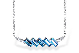 A309-89975: NECK .75 LONDON BLUE TOPAZ .80 TGW