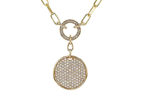 B311-66293: NECKLACE .92 TW (17")