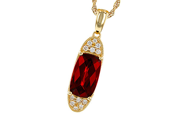 B311-70829: NECK 2.45 GARNET 2.55 TGW