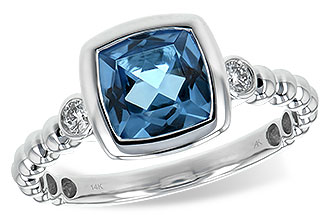 C226-20875: LDS RG 1.57 BLUE TOPAZ 1.65 TGW
