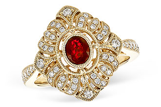 C309-85393: LDS RG .42 RUBY .80 TGW (5x4MM RUBY)