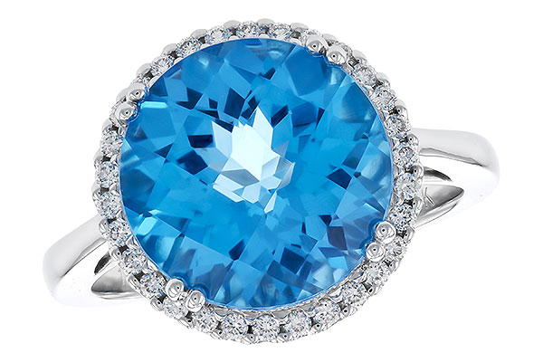 C311-67238: LDS RG 7.20 BLUE TOPAZ 7.42 TGW