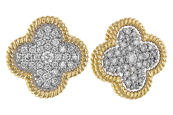 C311-69057: EARRINGS .50 TW