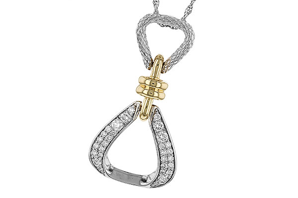 D310-80838: NECKLACE .50 TW