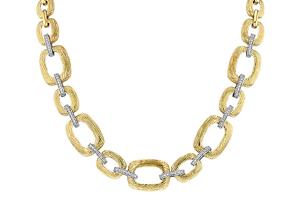 E043-46347: NECKLACE .48 TW (17 INCHES)