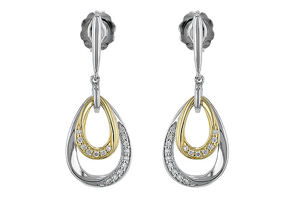 E226-24502: EARRINGS .12 TW