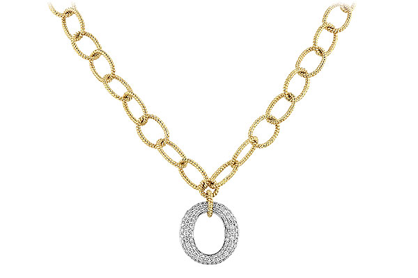 E227-10847: NECKLACE 1.02 TW (17 INCHES)