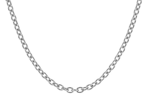 E310-79938: CABLE CHAIN (20IN, 1.3MM, 14KT, LOBSTER CLASP)