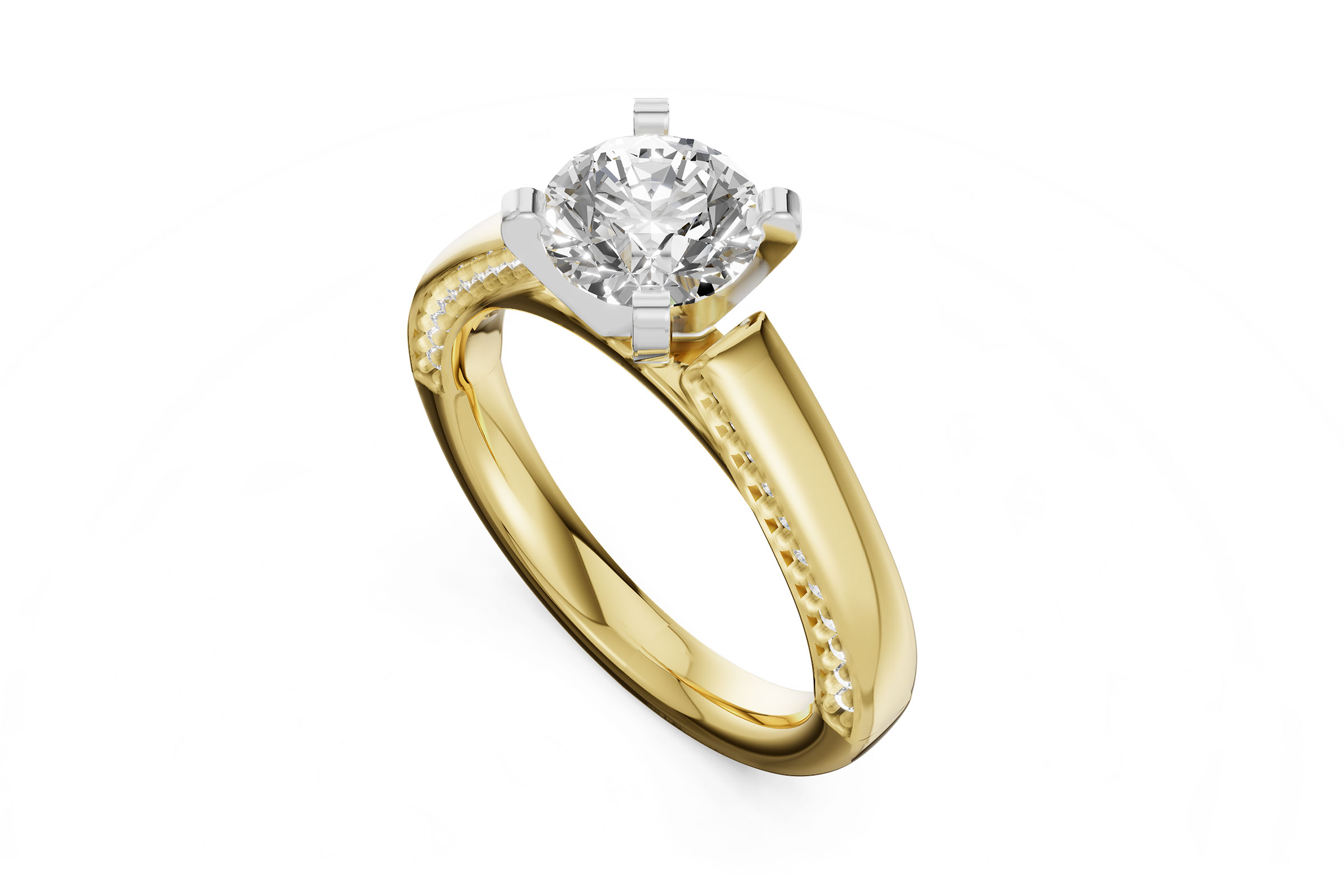 F312-56284: LDS SEMI DIA RG .28 TW