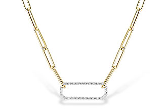 G310-73629: NECKLACE .50 TW (17 INCHES)