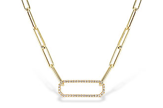 G310-73629: NECKLACE .50 TW (17 INCHES)