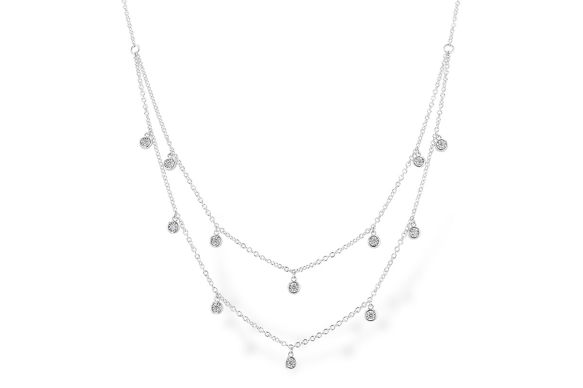G310-74529: NECKLACE .22 TW (18 INCHES)