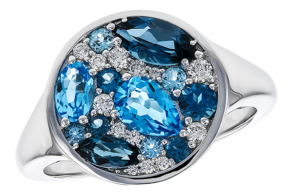 G311-68120: LDS RG 1.80 TW BLUE TOPAZ 1.96 TGW