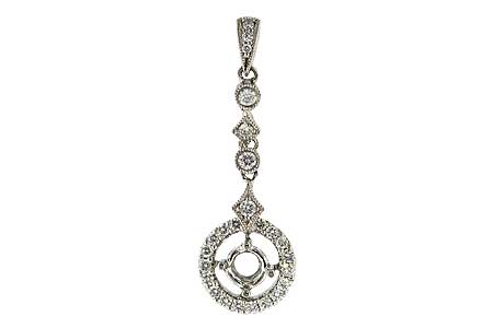 H043-49920: SEMI PENDANT .27 TW