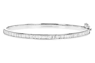 H310-74529: BANGLE 1.02 TW BAGUETTE DIAMONDS