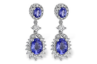 K227-15447: EARR 1.80 TW TANZANITE 2.33 TGW
