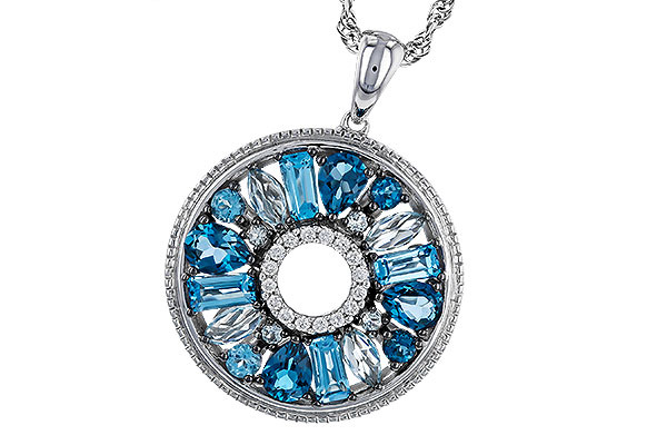 L311-68120: NECKLACE 1.67 BLUE TOPAZ 1.72 TGW